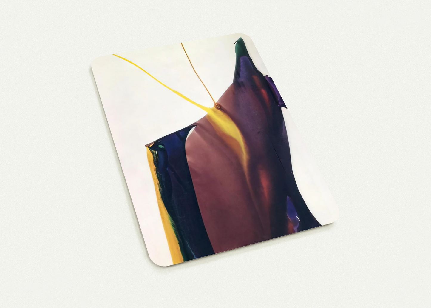 Phenomena Yellow Strike By Paul Jenkins Pack of 10 Post Cards | Paul Jenkins Post Cards | A6 (10.5 x 14.8 cm) - 4.1 x 5.8 inches