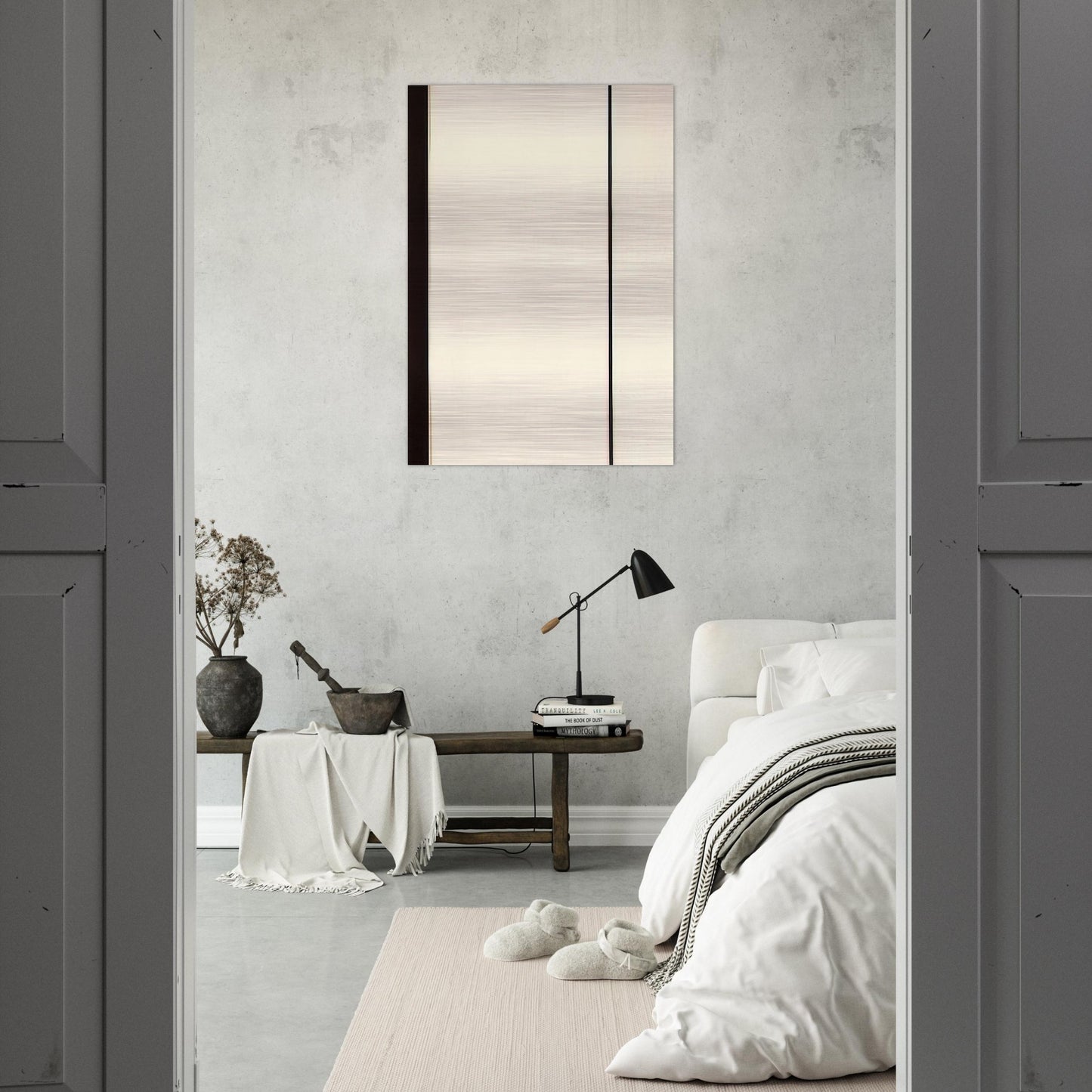 The Station of the Cross - Sixth Station - Barnett Newman Brushed Aluminum Print - 70x100 cm / 28x40 inches | Barnett Newman Aluminum Print | Barnett Newman Prints