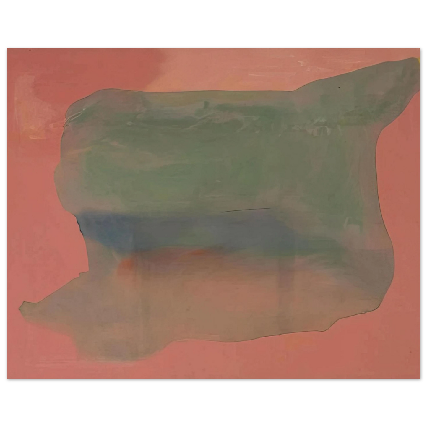 Helen Frankenthaler - Yearning - 1973 Wall art - 60x80 cm / 24x32 inches - Fine Art Poster-canvas - -
