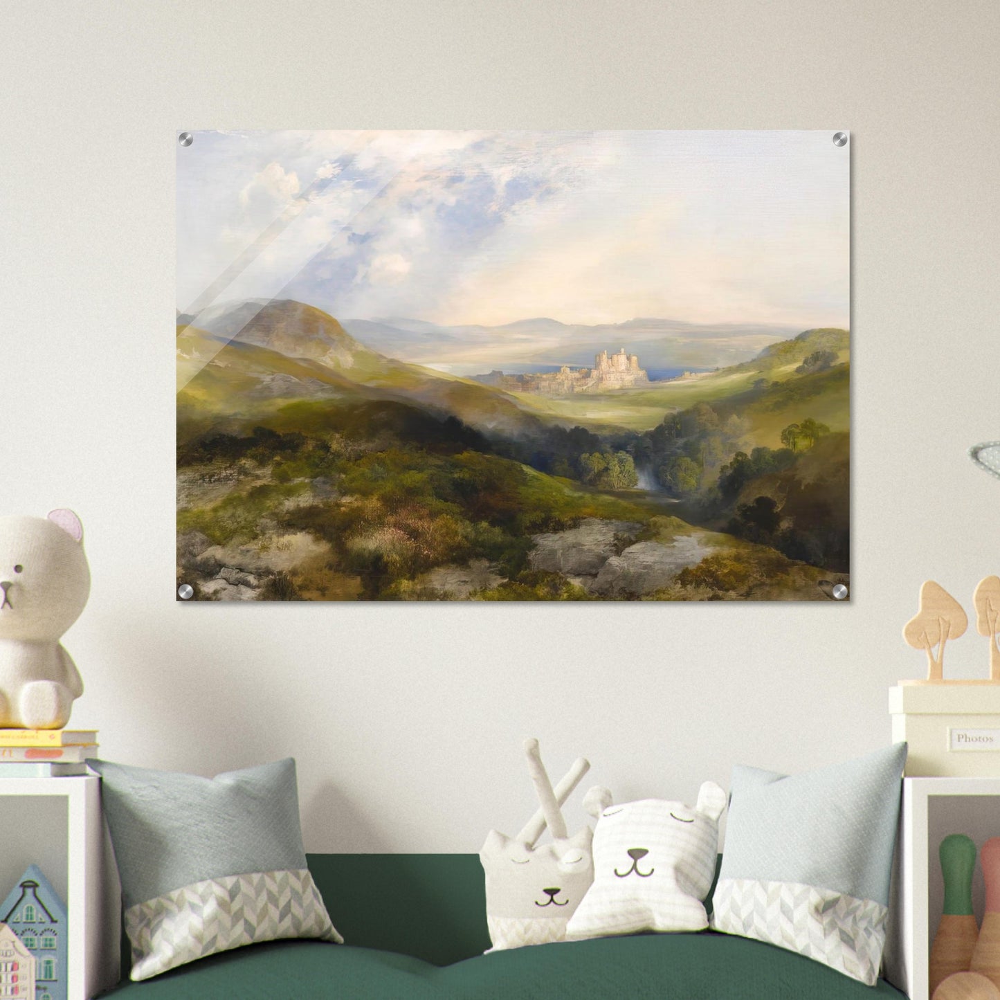 Conway Castle - Thomas Moran Acrylic Print - 70x100 cm / 28x40″ inches