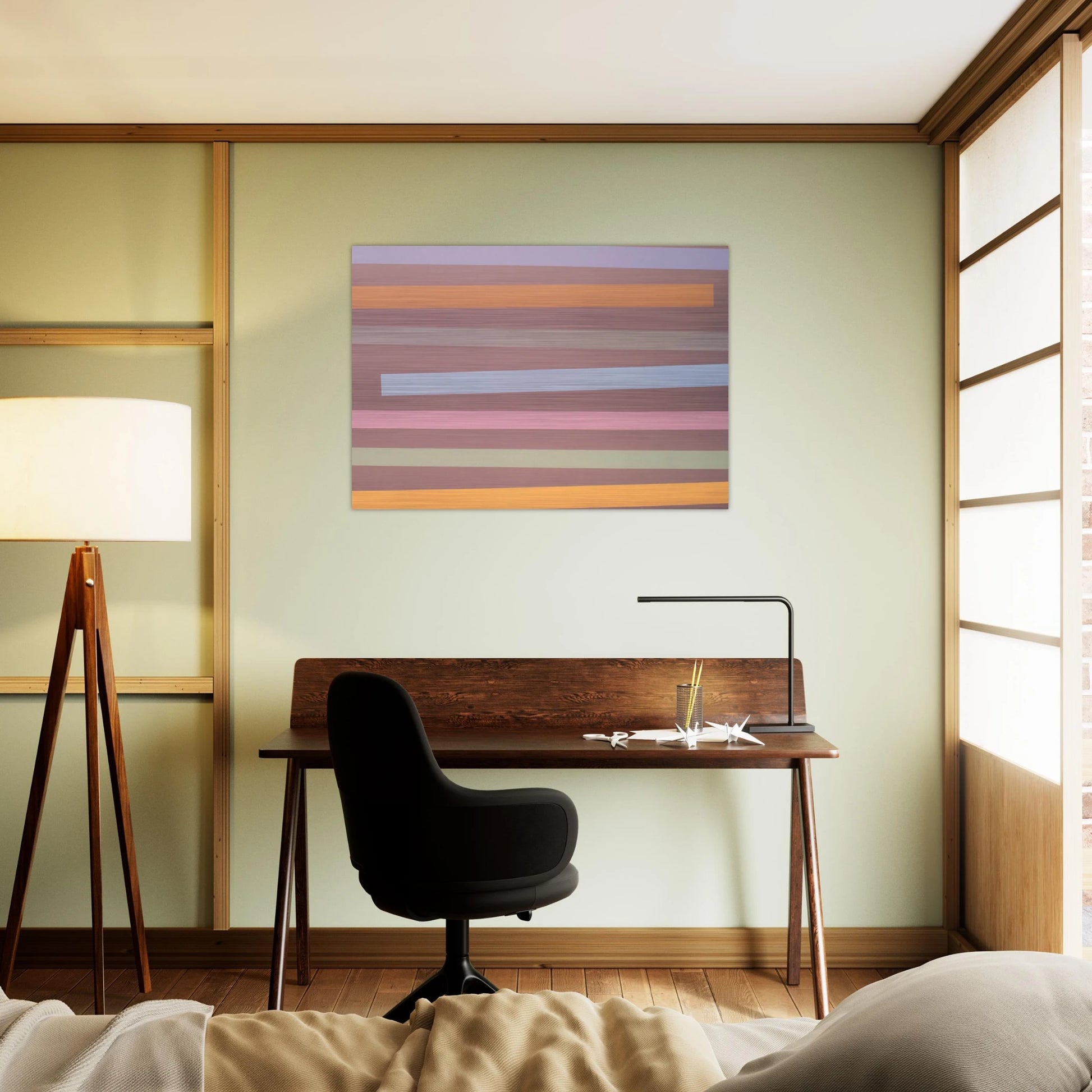 No. 5 - 1970 - Jeremy Moon Brushed Aluminum Print - 70x100 cm / 28x40 inches | Jeremy Moon Aluminum Print | Jeremy Moon Prints