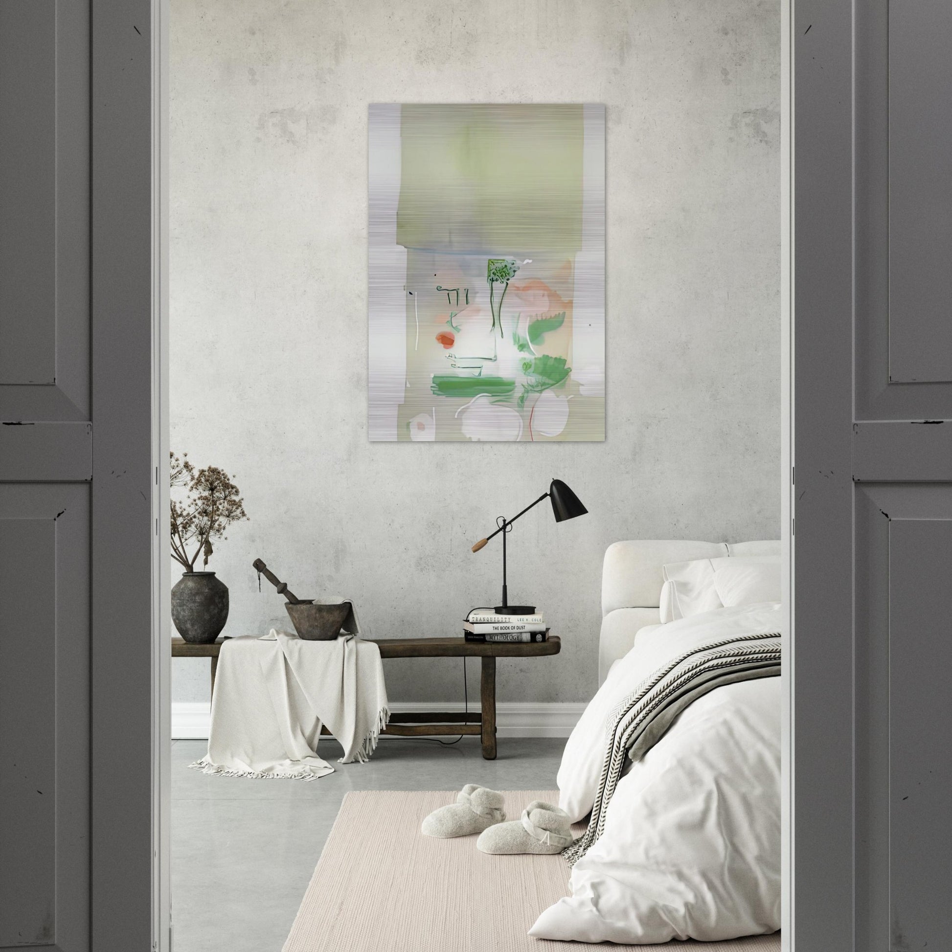Faerie Tale, 1988- - Helen Frankenthaler Brushed Aluminum Print - 70x100 cm / 28x40 inches | Helen Frankenthaler Aluminum Print | Helen Frankenthaler Prints