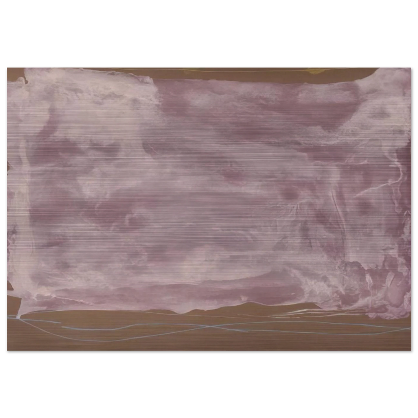 Soho Dreams - 1987 - Helen Frankenthaler Brushed Aluminum Print - 70x100 cm / 28x40 inches | Helen Frankenthaler Aluminum Print | Helen Frankenthaler Prints
