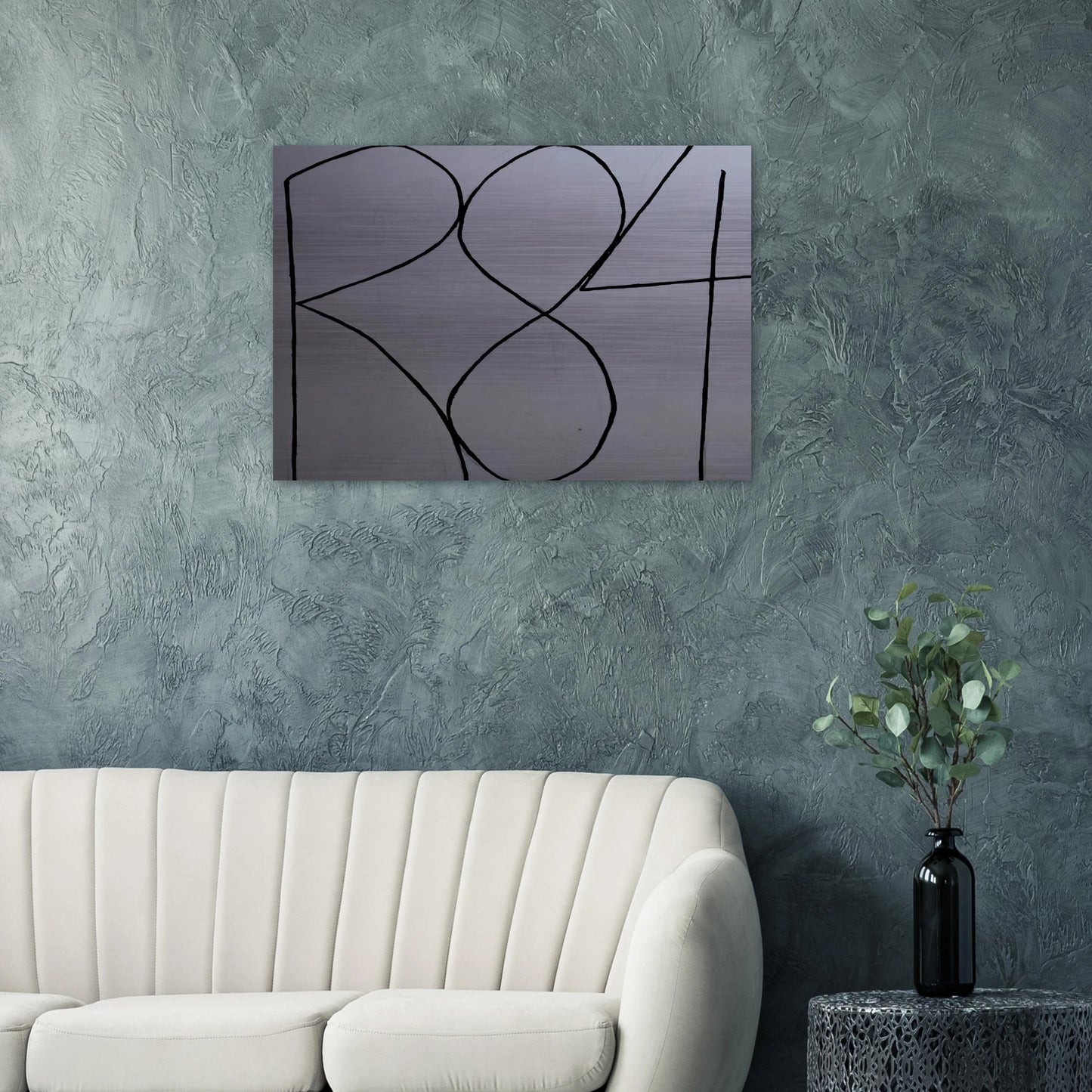 Spectrum I - Minimalism - Robert Ryman Brushed Aluminum Print - 70x100 cm / 28x40 inches | Robert Ryman Aluminum Print | Robert Ryman Prints
