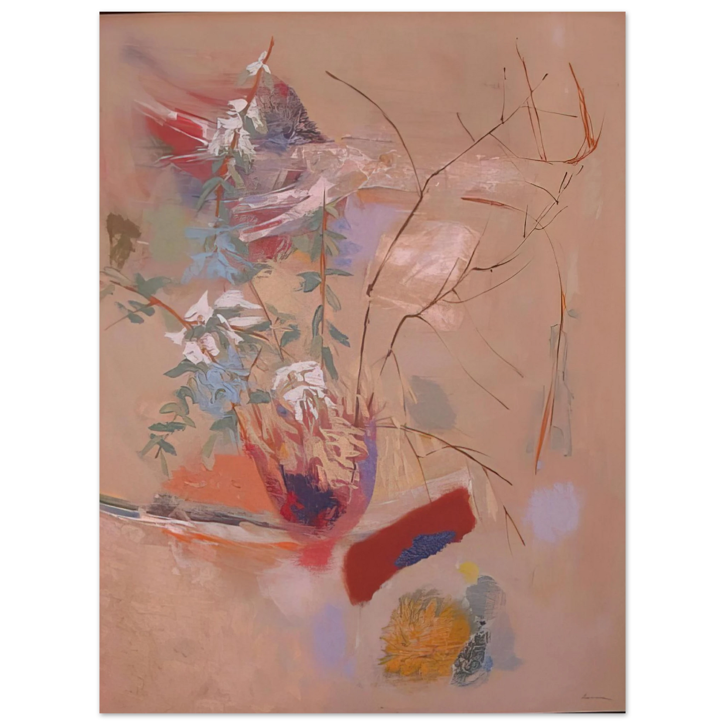John Ferren - The Bush - 1955  75x100 cm / 30x40inches Fine Art Poster