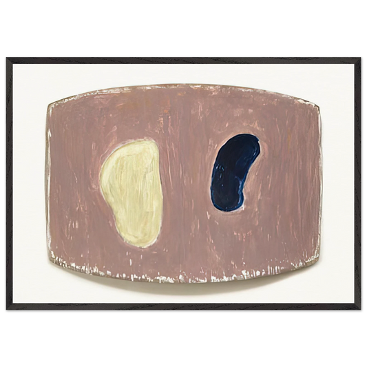 Thersites Chastened - 2012 - Ron Gorchov 70x100 cm / 28x40 inches Framed Art Print – Black Wooden Frame