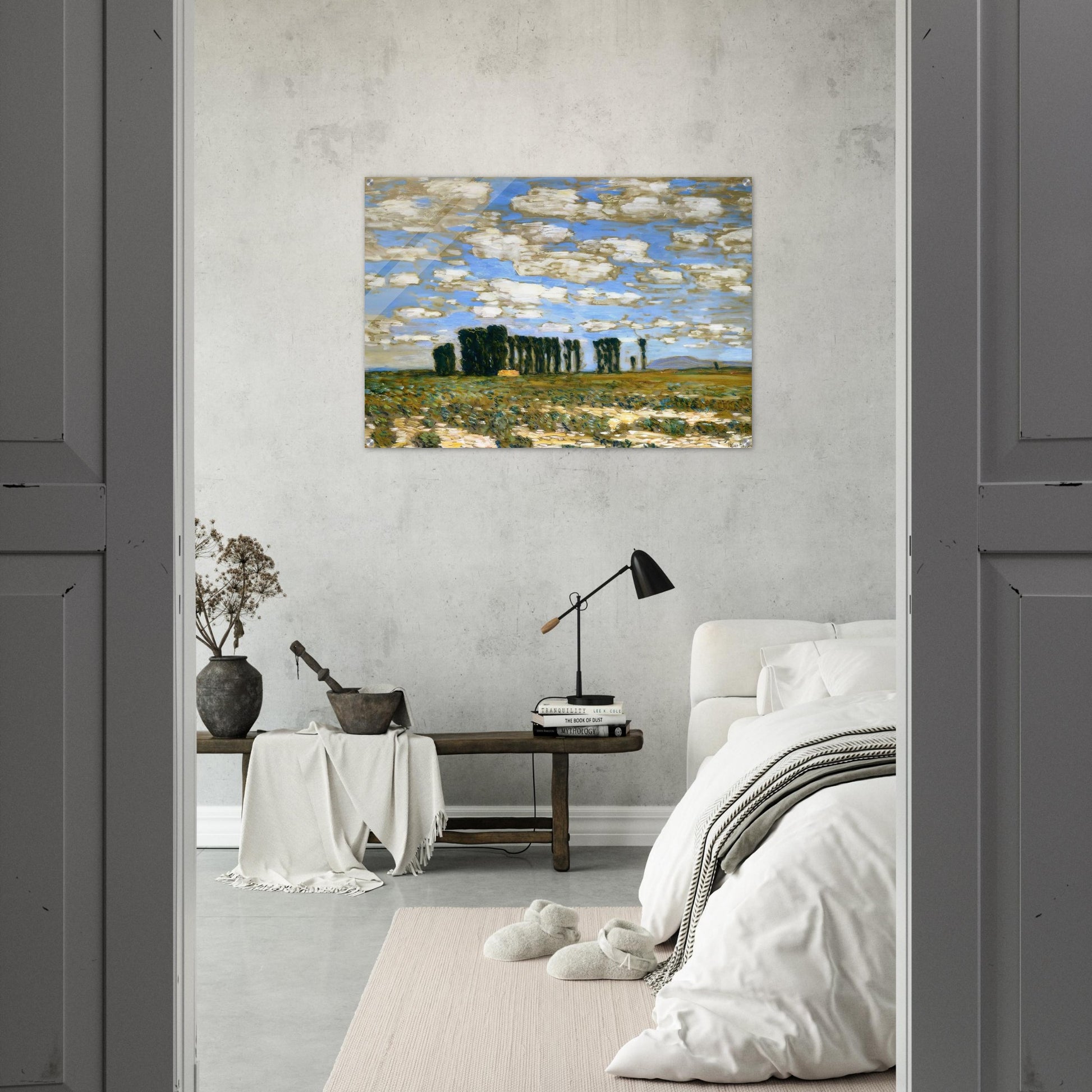 Harney Desert Landscape - Childe Hassam Acrylic Print - 70x100 cm / 28x40″ inches | Childe Hassam Wall Art | Childe Hassam Prints