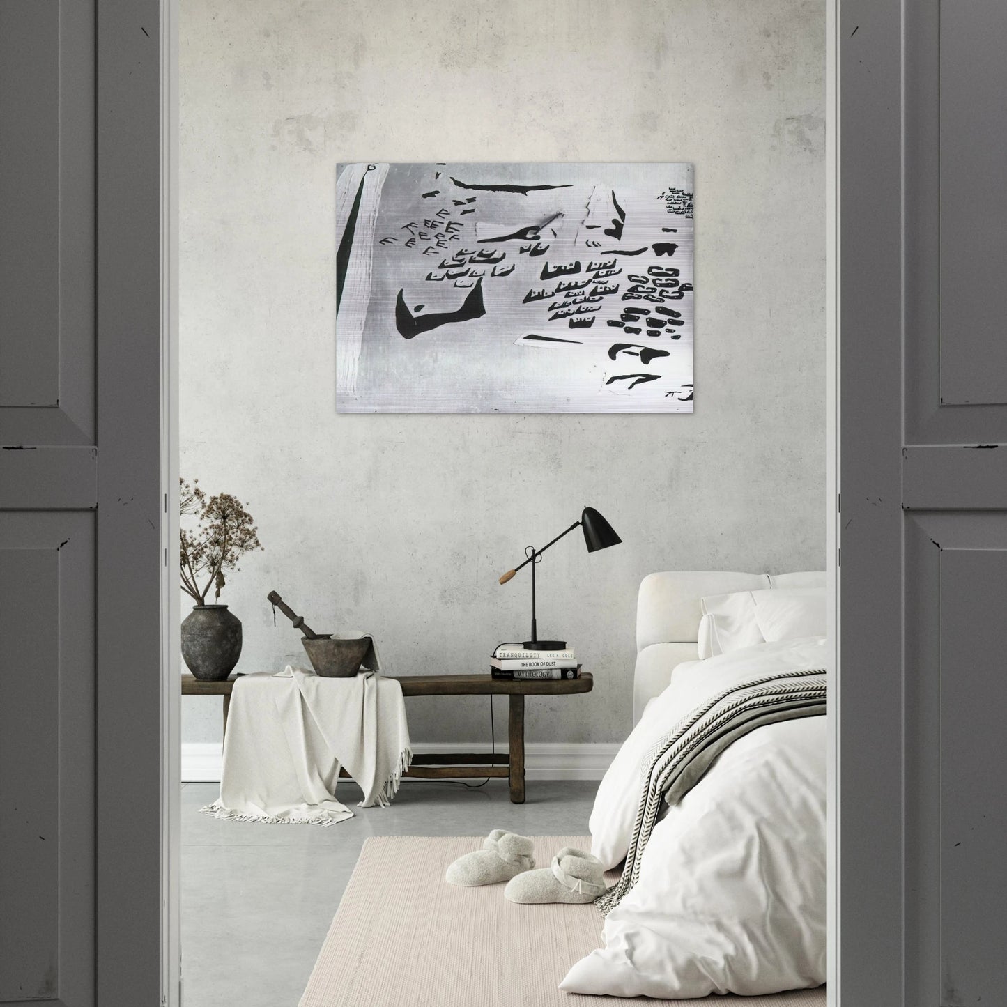 FISHERMEN IN THE SUN - Salvador Dali Brushed Aluminum Print - 70x100 cm / 28x40 inches | Salvador Dali Aluminum Print | Salvador Dali Prints