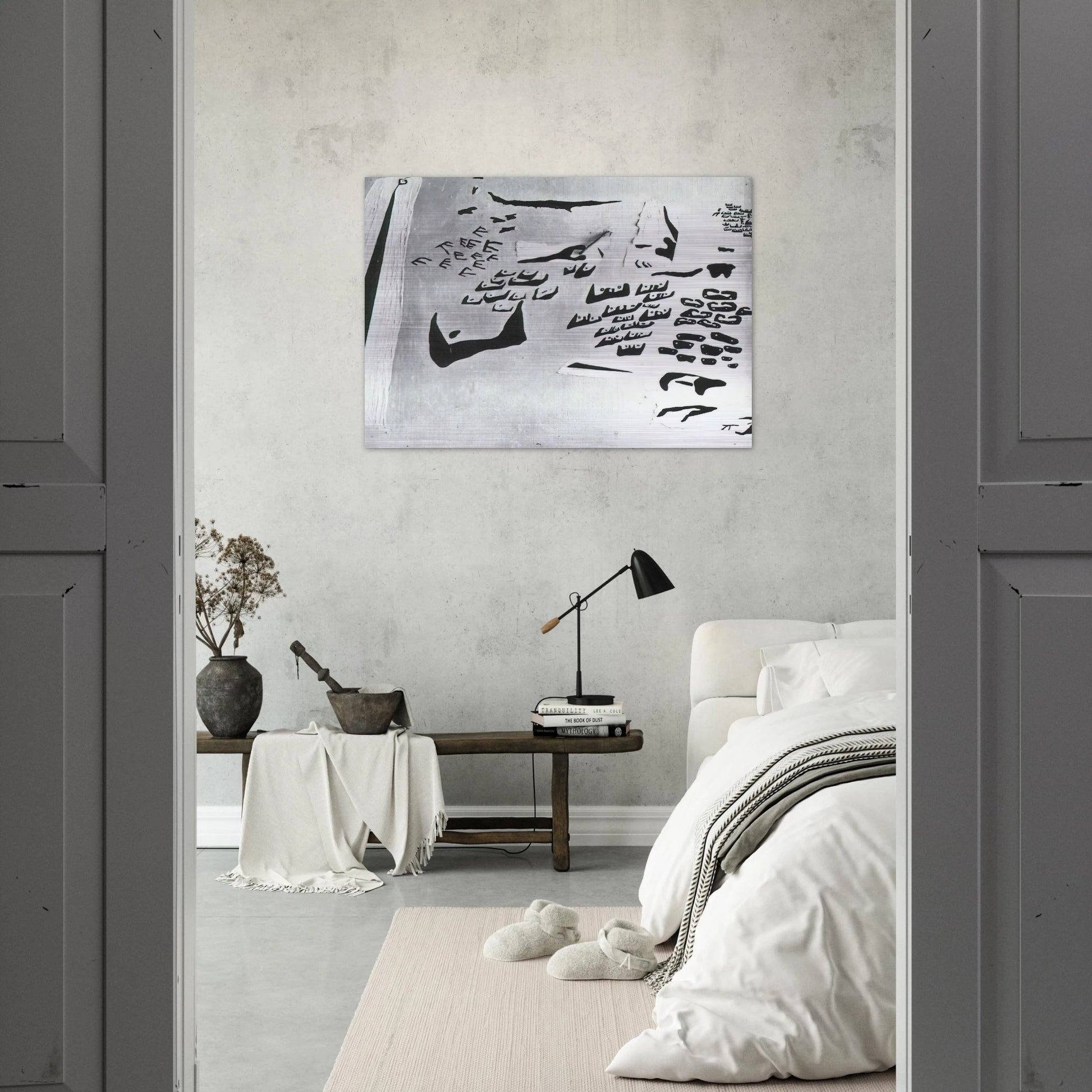 FISHERMEN IN THE SUN - Salvador Dali Brushed Aluminum Print - 70x100 cm / 28x40 inches | Salvador Dali Aluminum Print | Salvador Dali Prints