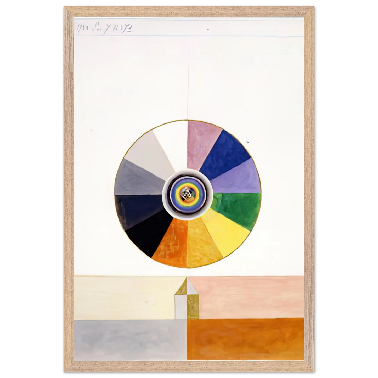 Hilma af Klint - SERIES VII NO 7D 1920 Wall art - A1 (59.4 x 84.1  cm) - Fine Art Poster-canvas - -