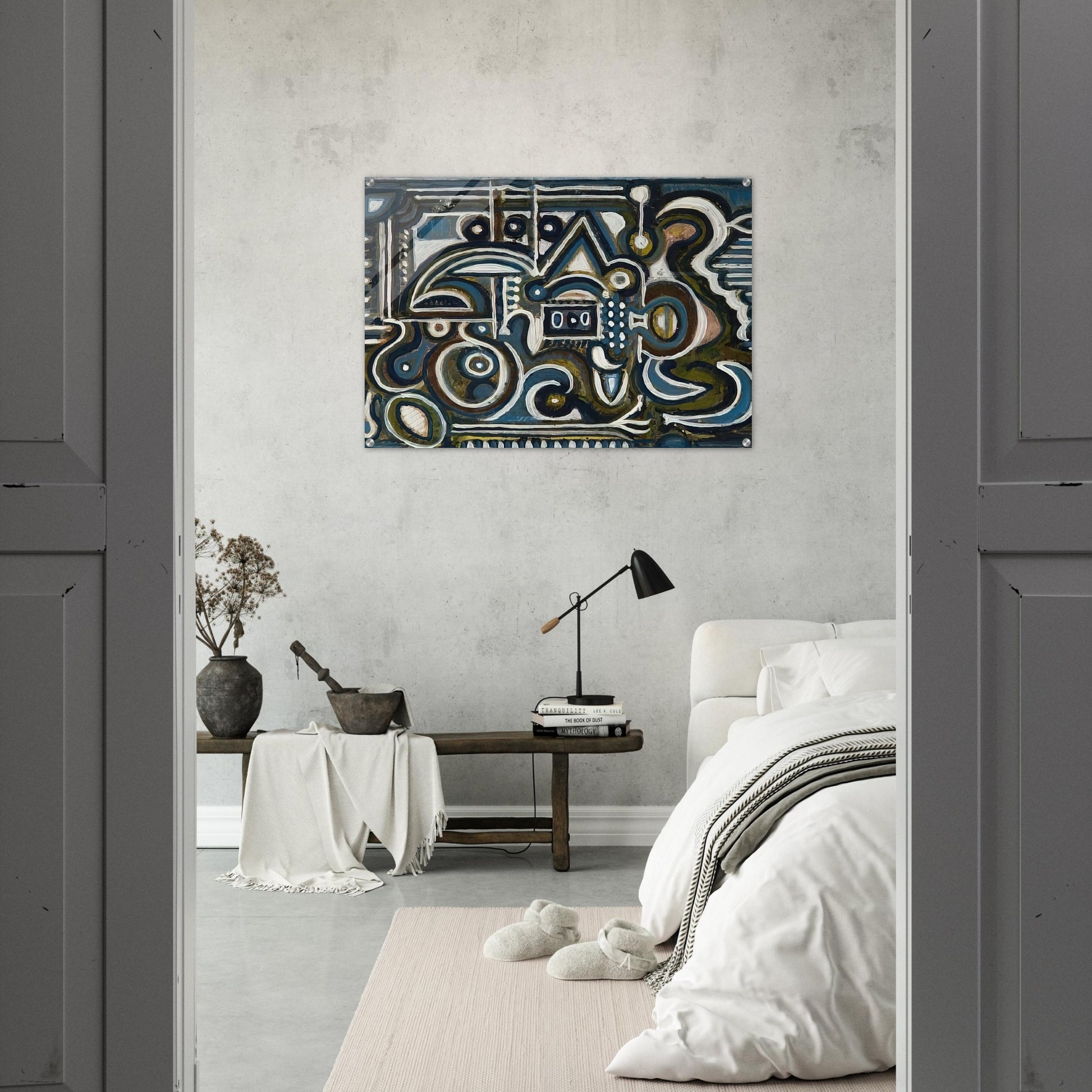 Untitled - 1930 - Richard Pousette-Dart Acrylic Print - 70x100 cm / 28x40″ inches | Richard Pousette-Dart Wall Art | Richard Pousette-Dart Prints