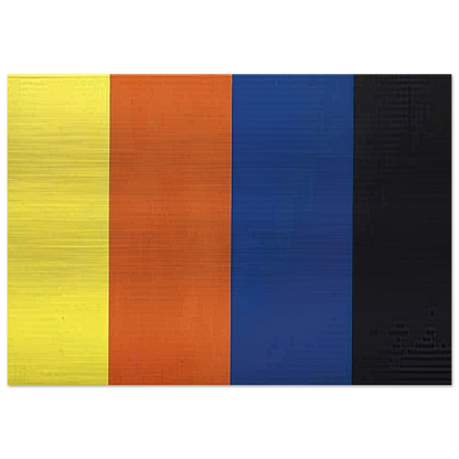Untitled farbfeld - 1986 - Gunther Forg Brushed Aluminum Print - 70x100 cm / 28x40 inches | Gunther Forg Aluminum Print | Gunther Forg Prints