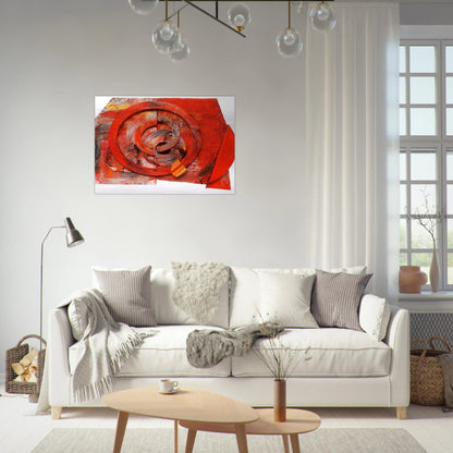 Waking Up - Sam Gilliam Brushed Aluminum Print - 70x100 cm / 28x40 inches | Sam Gilliam Aluminum Print | Sam Gilliam Prints