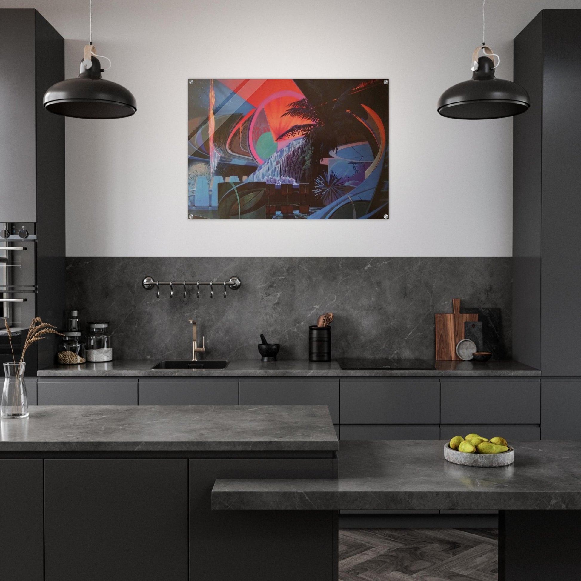 Syd Mead - Syd Mead Acrylic Print - 70x100 cm / 28x40″ inches | Syd Mead Wall Art | Syd Mead Prints