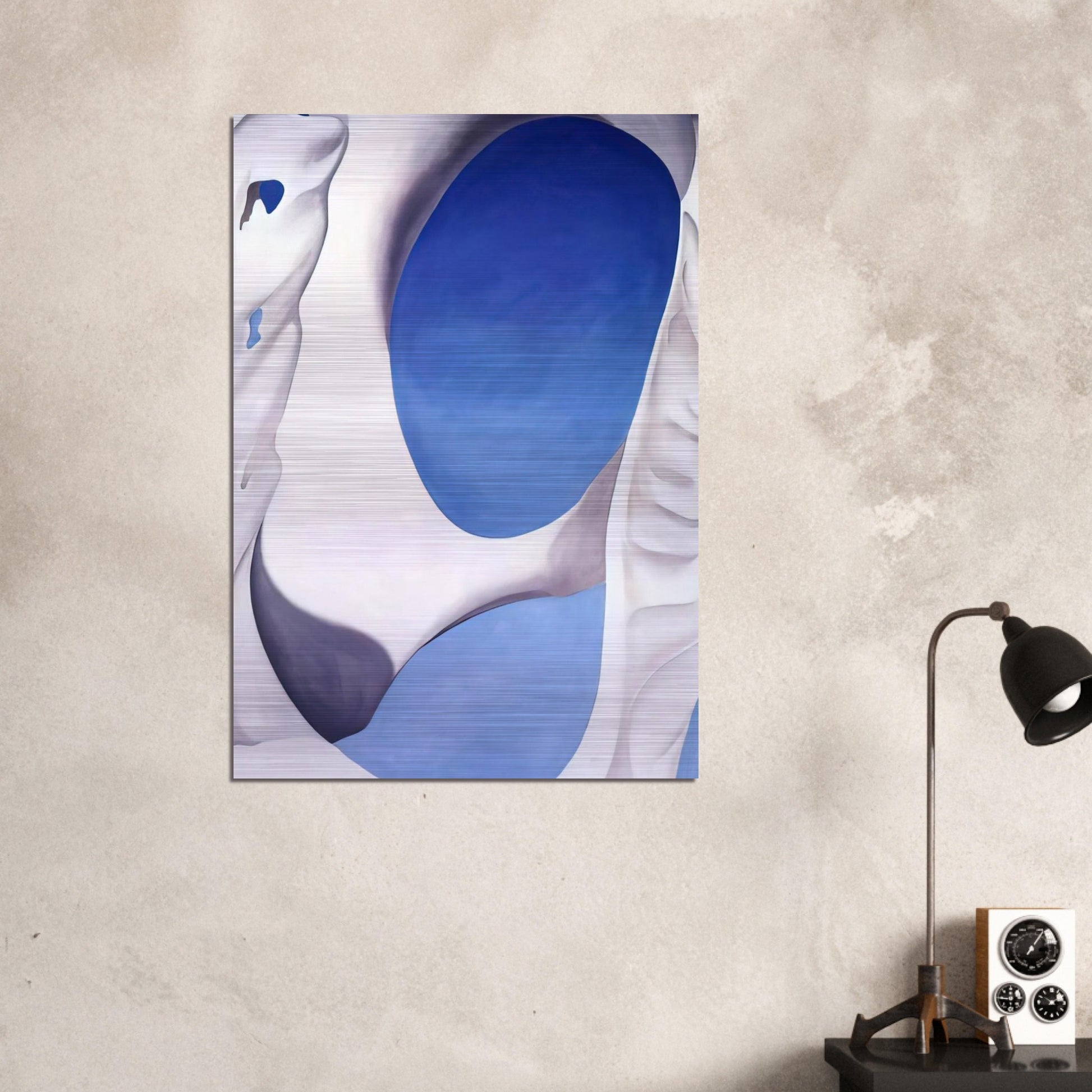 Pelvis II - Georgia O'Keeffe Brushed Aluminum Print - 70x100 cm / 28x40 inches | Georgia O'Keeffe Aluminum Print | Georgia O'Keeffe Prints