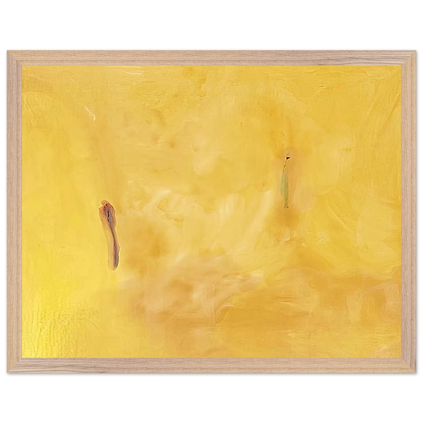 Helen Frankenthaler - Earliness - 1975 Wall art - 60x80 cm / 24x32 inches - Premium Wooden Framed Poster With Fine Art Paper-canvas - Black frame
