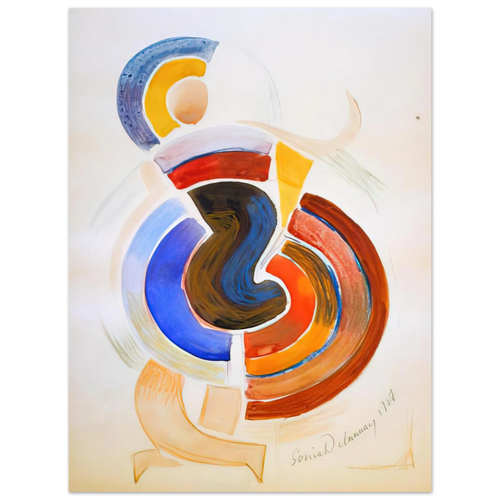Sonia Delaunay - UTITLED  75x100 cm / 30x40inches Fine Art Poster