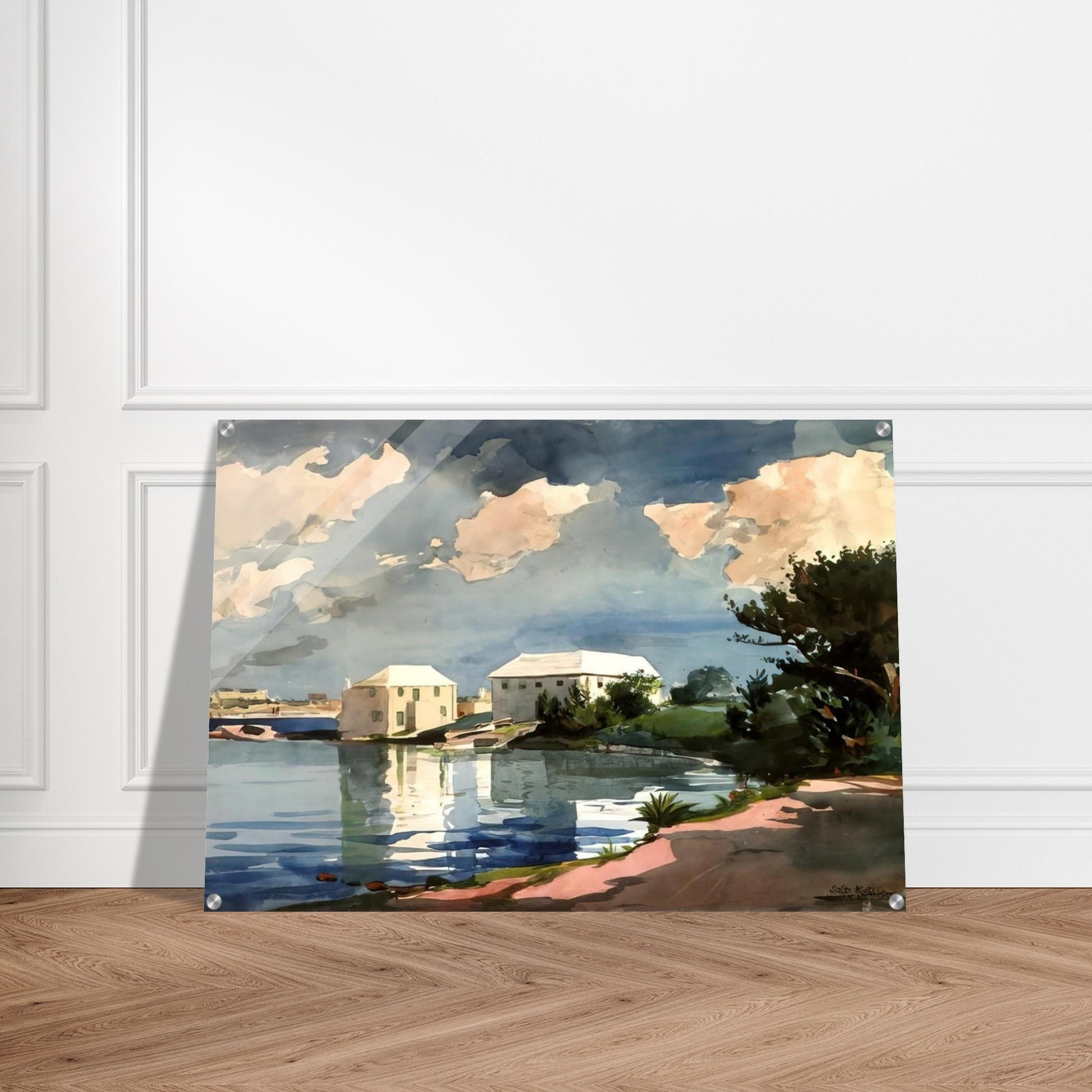 SALT KETTLE BERMUDA - Winslow Homer Acrylic Print - 70x100 cm / 28x40″ inches