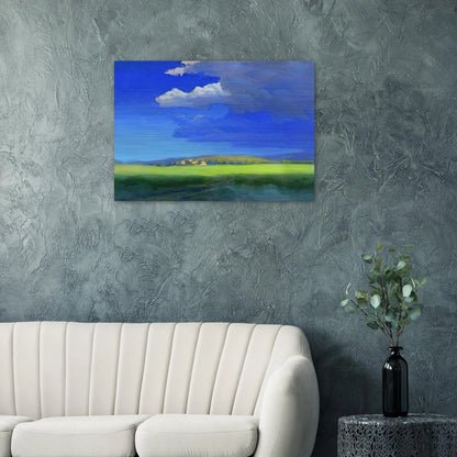 After the thunderstorm - Arkhyp Kuindzhi Brushed Aluminum Print - 70x100 cm / 28x40 inches | Arkhyp Kuindzhi Aluminum Print | Arkhyp Kuindzhi Prints
