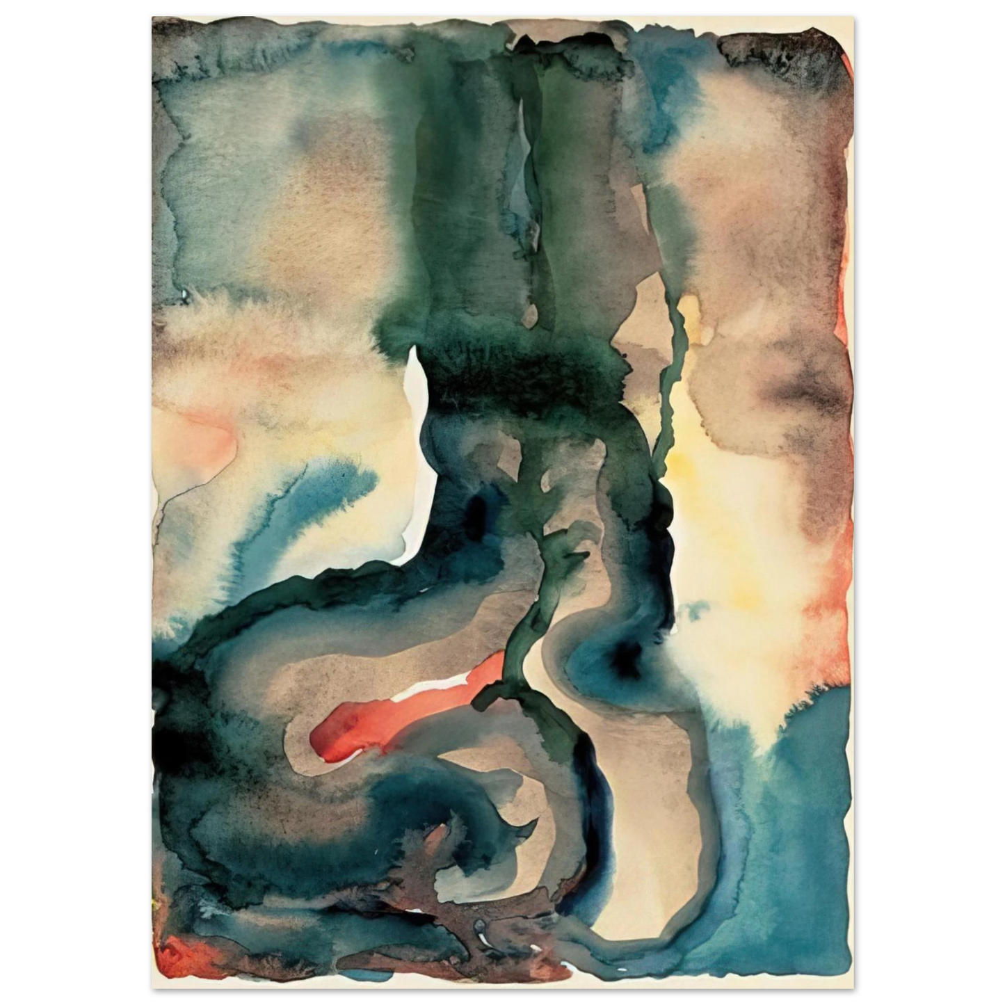 Georgia O'Keeffe - Portrait No. III Fine Art Poster