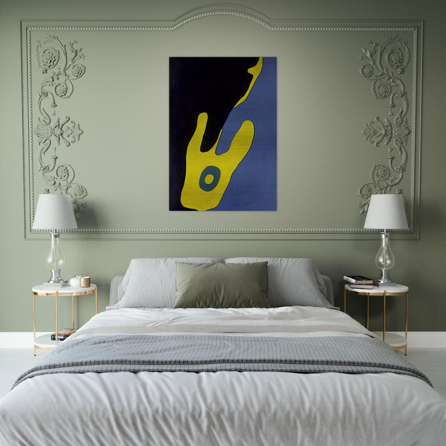 Configuration - Jean Arp Brushed Aluminum Print - 70x100 cm / 28x40 inches | Jean Arp Aluminum Print | Jean Arp Prints