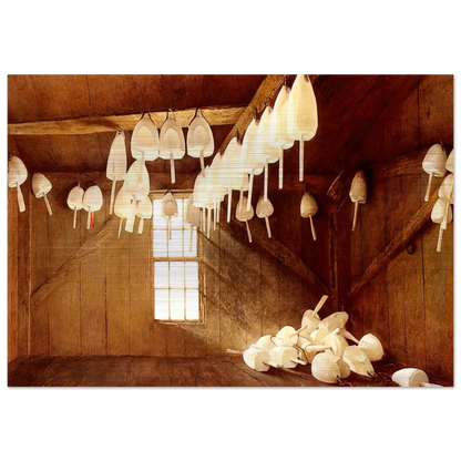 TOMORROW THE OUTER SHOALS - Andrew Wyeth Brushed Aluminum Print - 70x100 cm / 28x40 inches | Andrew Wyeth Aluminum Print | Andrew Wyeth Prints
