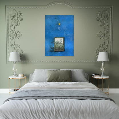 Sanctuary - Max Ernst Brushed Aluminum Print - 70x100 cm / 28x40 inches | Max Ernst Aluminum Print | Max Ernst Prints