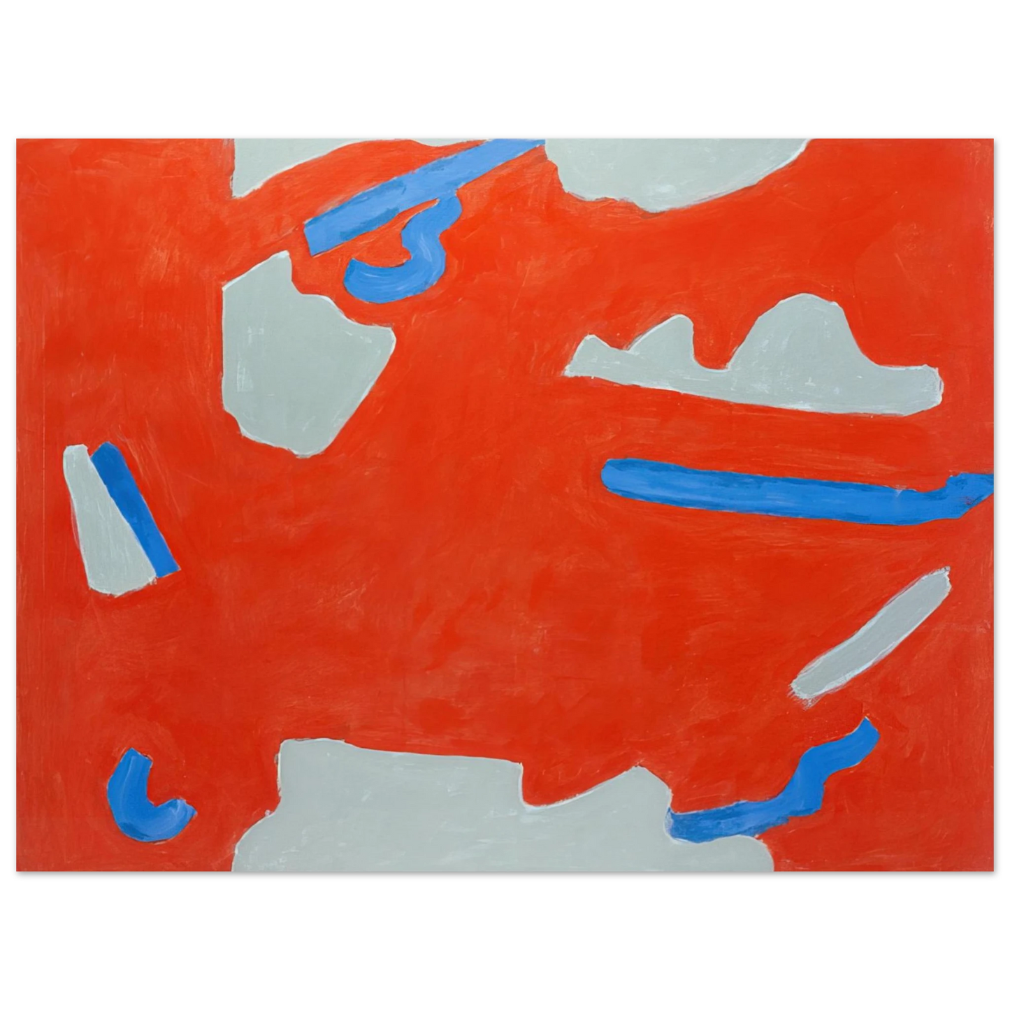 Betty Parsons - Untitled - 1971  75x100 cm / 30x40inches Fine Art Poster