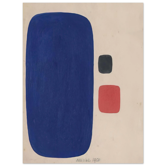 Bruno Munari - Composizione - 1950  75x100 cm / 30x40inches Fine Art Poster