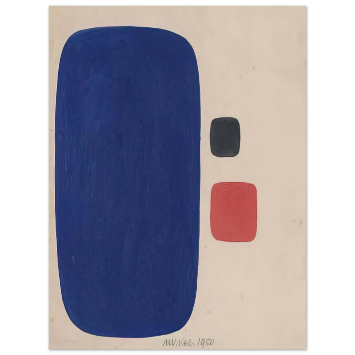 Bruno Munari - Composizione - 1950  75x100 cm / 30x40inches Fine Art Poster