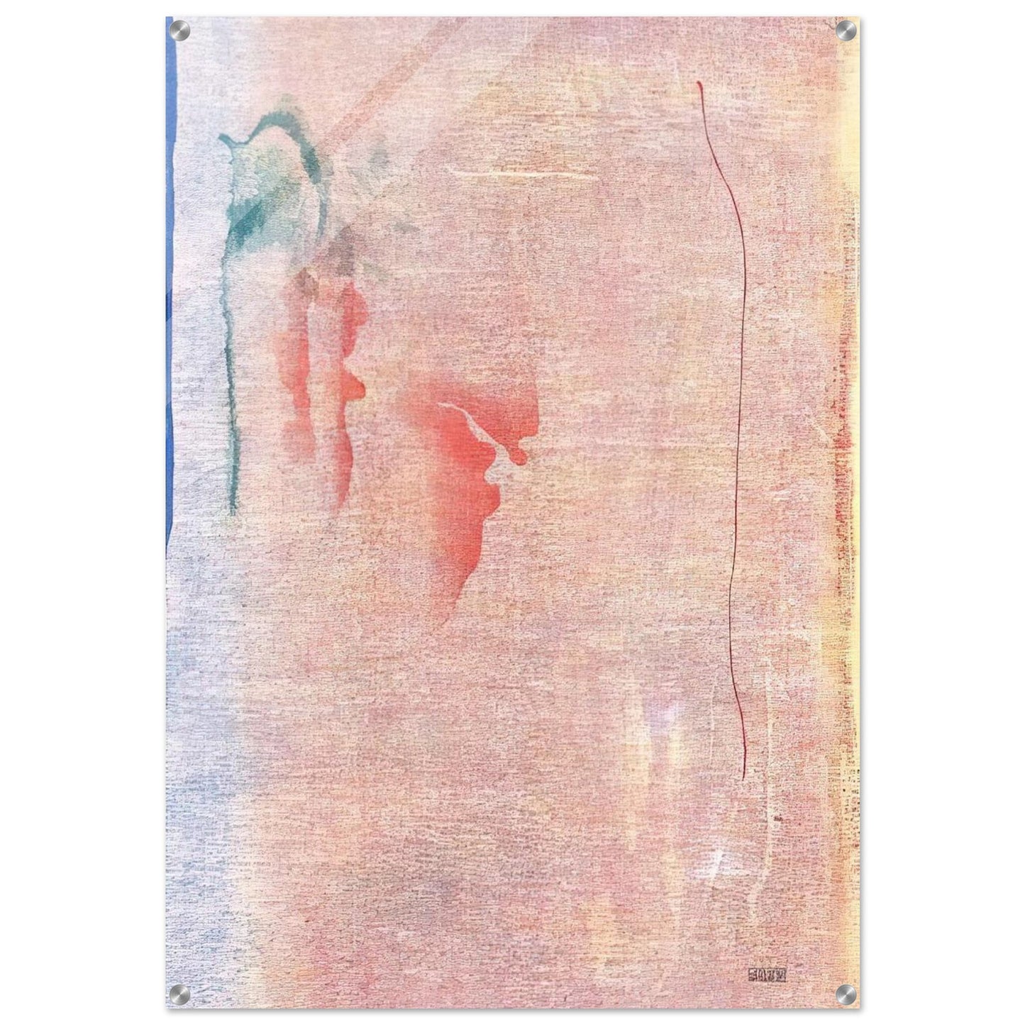 Cedar Hill - 1983 - Helen Frankenthaler Acrylic Print - 70x100 cm / 28x40″ inches | Helen Frankenthaler Wall Art | Helen Frankenthaler Prints