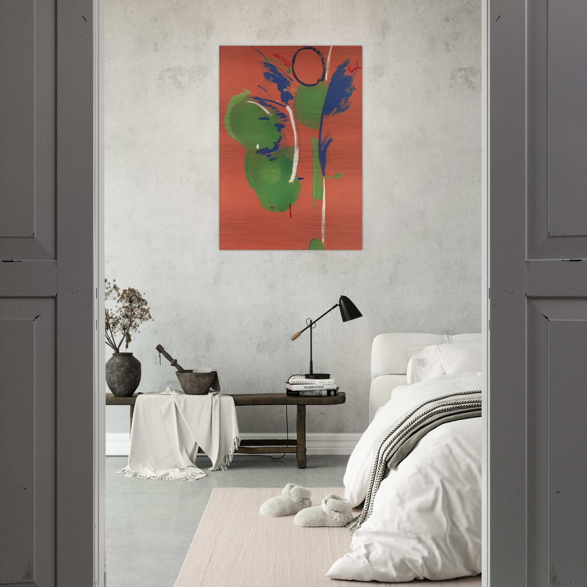 Mary, Mary - 1987 - Helen Frankenthaler Brushed Aluminum Print - 70x100 cm / 28x40 inches | Helen Frankenthaler Aluminum Print | Helen Frankenthaler Prints