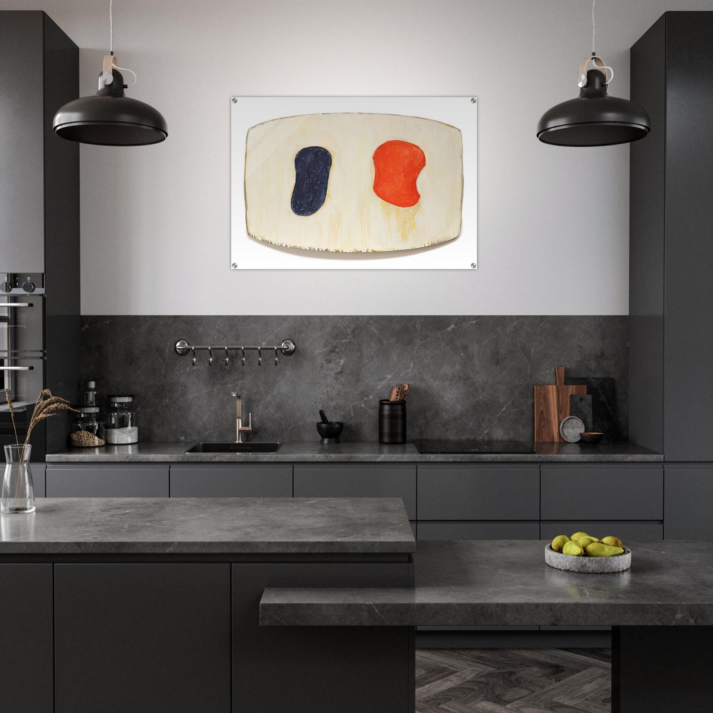 La Piva - 2012 - Ron Gorchov Acrylic Print - 70x100 cm / 28x40″ inches