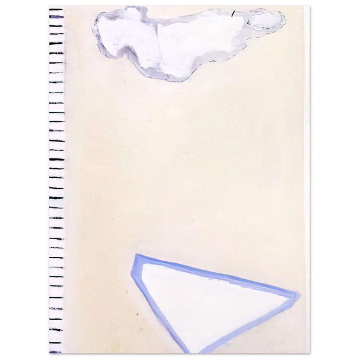 Raoul De Keyser - Trap - 2006  75x100 cm / 30x40inches Fine Art Poster