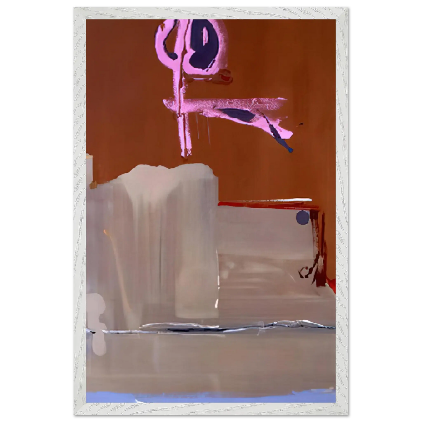 Helen Frankenthaler - Captain s Watch - 1986 Wall art - 70x100 cm / 28x40 Inches - Fine Art Poster - -