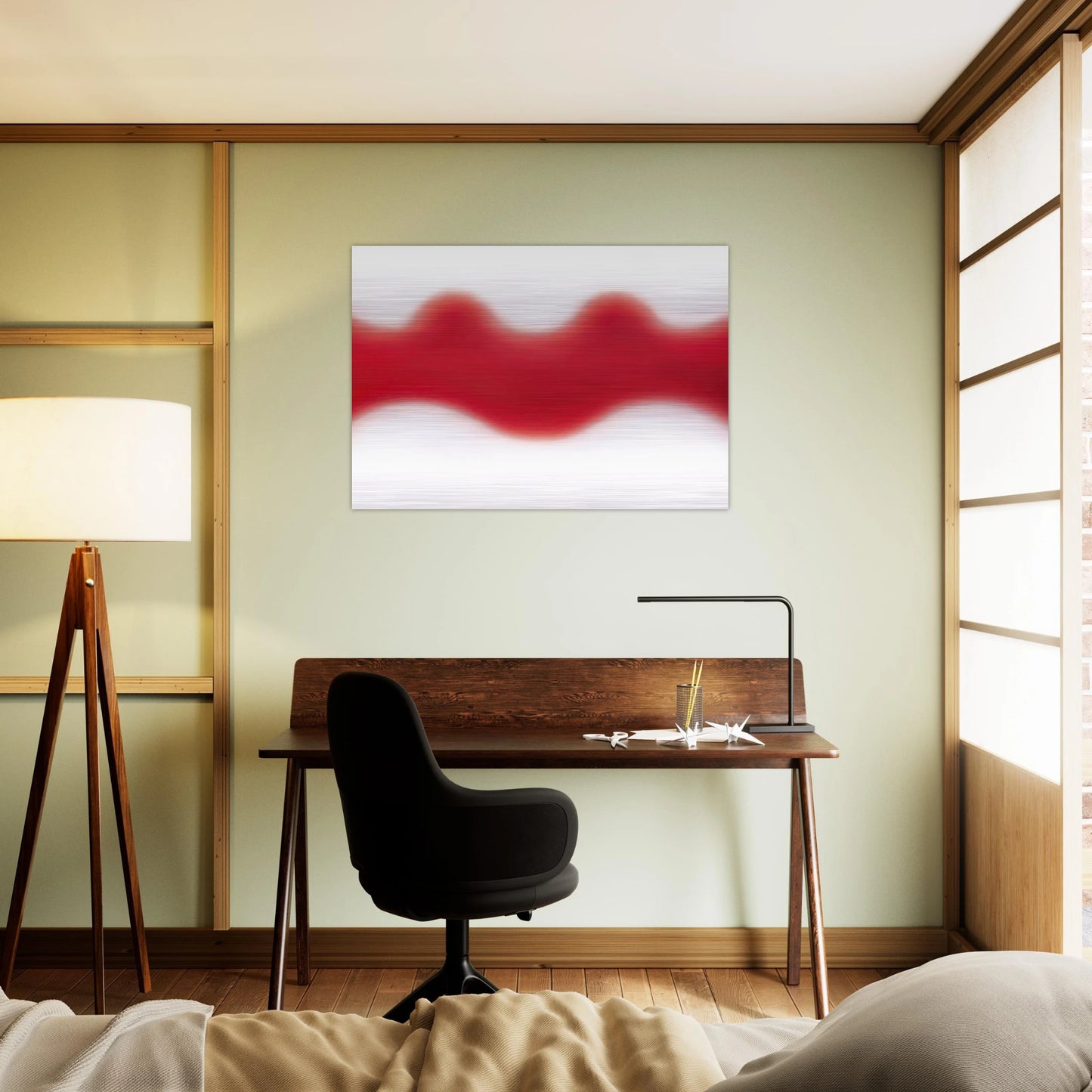 N30 - 1963 - Wojciech Fangor Brushed Aluminum Print - 70x100 cm / 28x40 inches | Wojciech Fangor Aluminum Print | Wojciech Fangor Prints