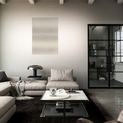104 PERIMETER SERIES - Robert Mangold Brushed Aluminum Print - 70x100 cm / 28x40 inches | Robert Mangold Aluminum Print | Robert Mangold Prints