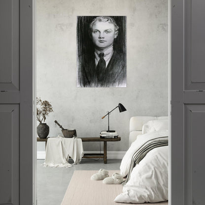 Sir William Hedworth Williamson - John Singer Sargent Brushed Aluminum Print - 70x100 cm / 28x40 inches | John Singer Sargent Aluminum Print | John Singer Sargent Prints