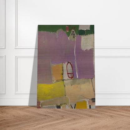 Albuquerque #4 - Richard Diebenkorn Brushed Aluminum Print - 70x100 cm / 28x40 inches | Richard Diebenkorn Aluminum Print | Richard Diebenkorn Prints