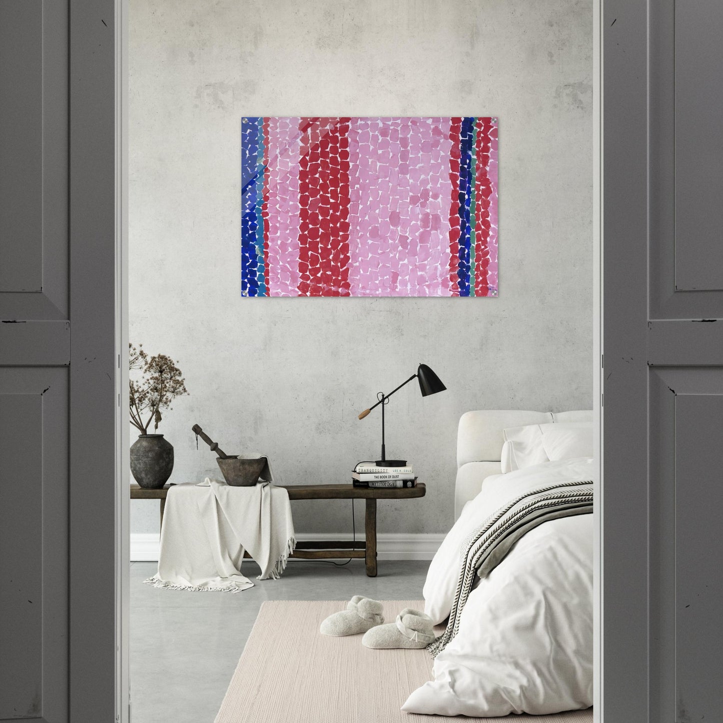 A GLIMPSE OF MARS 1969 - Alma Woodsey Thomas Acrylic Print - 70x100 cm / 28x40″ inches