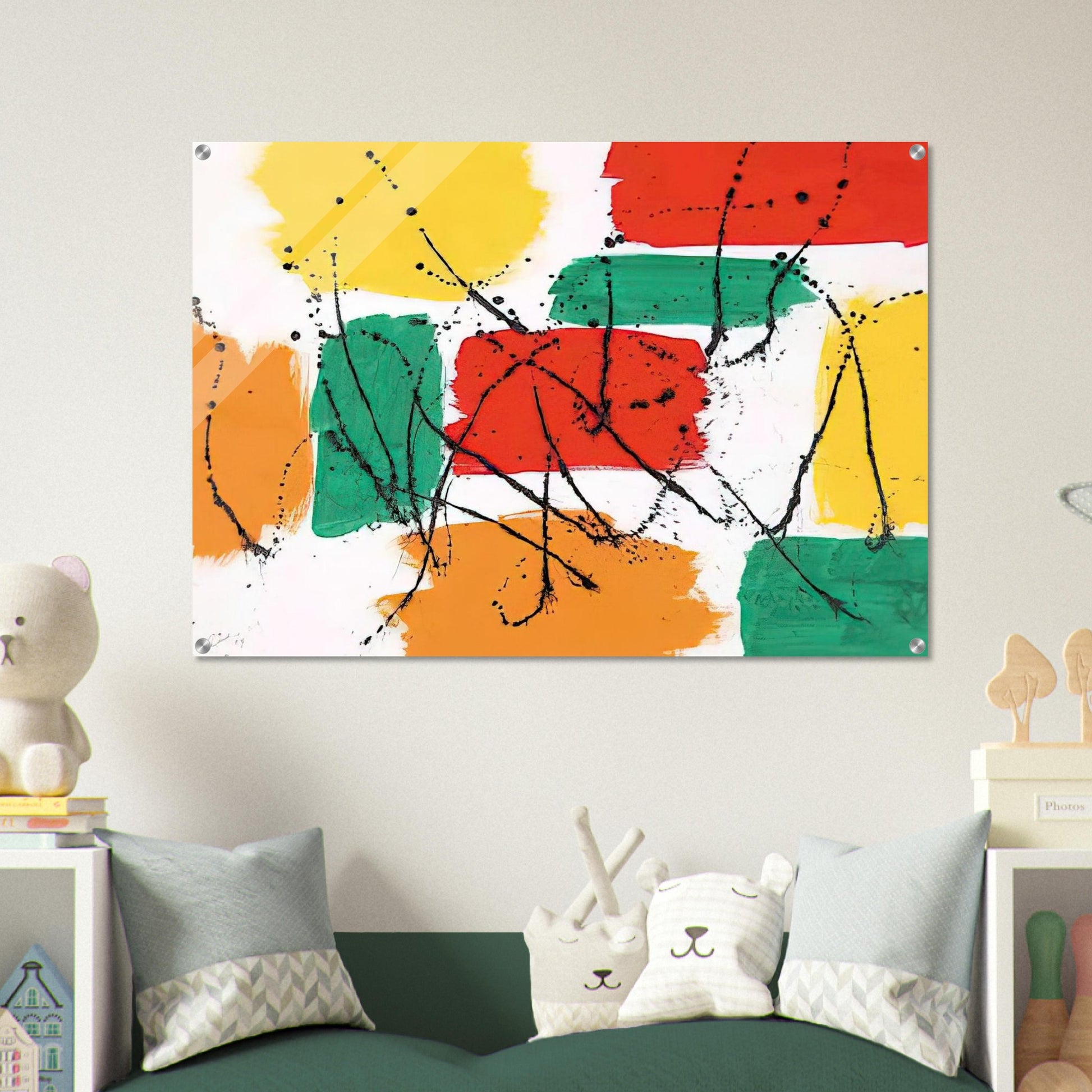 Reflets Printanieres - Marcel Barbeau Acrylic Print - 70x100 cm / 28x40″ inches