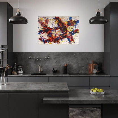 Firewood - Sam Francis Acrylic Print - 70x100 cm / 28x40″ inches