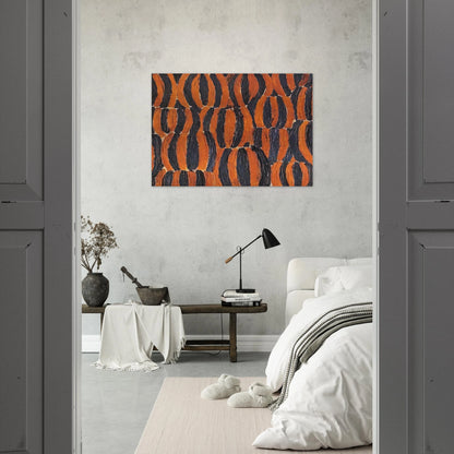 View of Maya - 1951 - Forrest Bess Brushed Aluminum Print - 70x100 cm / 28x40 inches | Forrest Bess Aluminum Print | Forrest Bess Prints