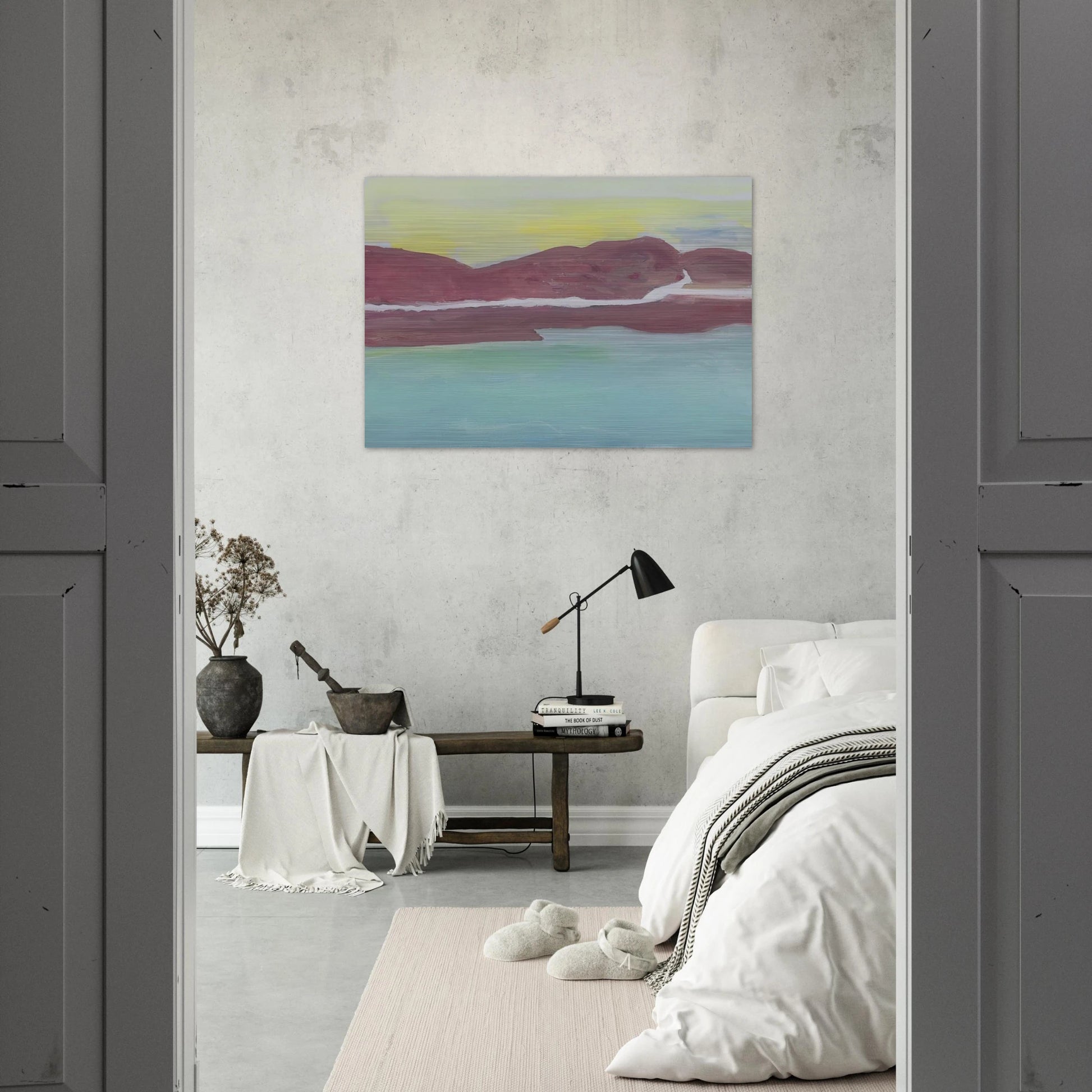 Untitled - 2005 - Ralston Crawford Brushed Aluminum Print - 70x100 cm / 28x40 inches | Ralston Crawford Aluminum Print | Ralston Crawford Prints