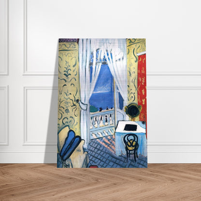 INTERIOR WITH A VIOLIN CASE 1919 - Henri Matisse Brushed Aluminum Print - 70x100 cm / 28x40 inches | Henri Matisse Aluminum Print | Henri Matisse Prints