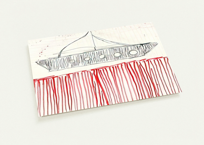 BE CALME OCTOBER 1ST 31ST 2004 0 By Louise Bourgeois Pack of 10 Post Cards | Louise Bourgeois Post Cards | A6 (10.5 x 14.8 cm) - 4.1 x 5.8 inches