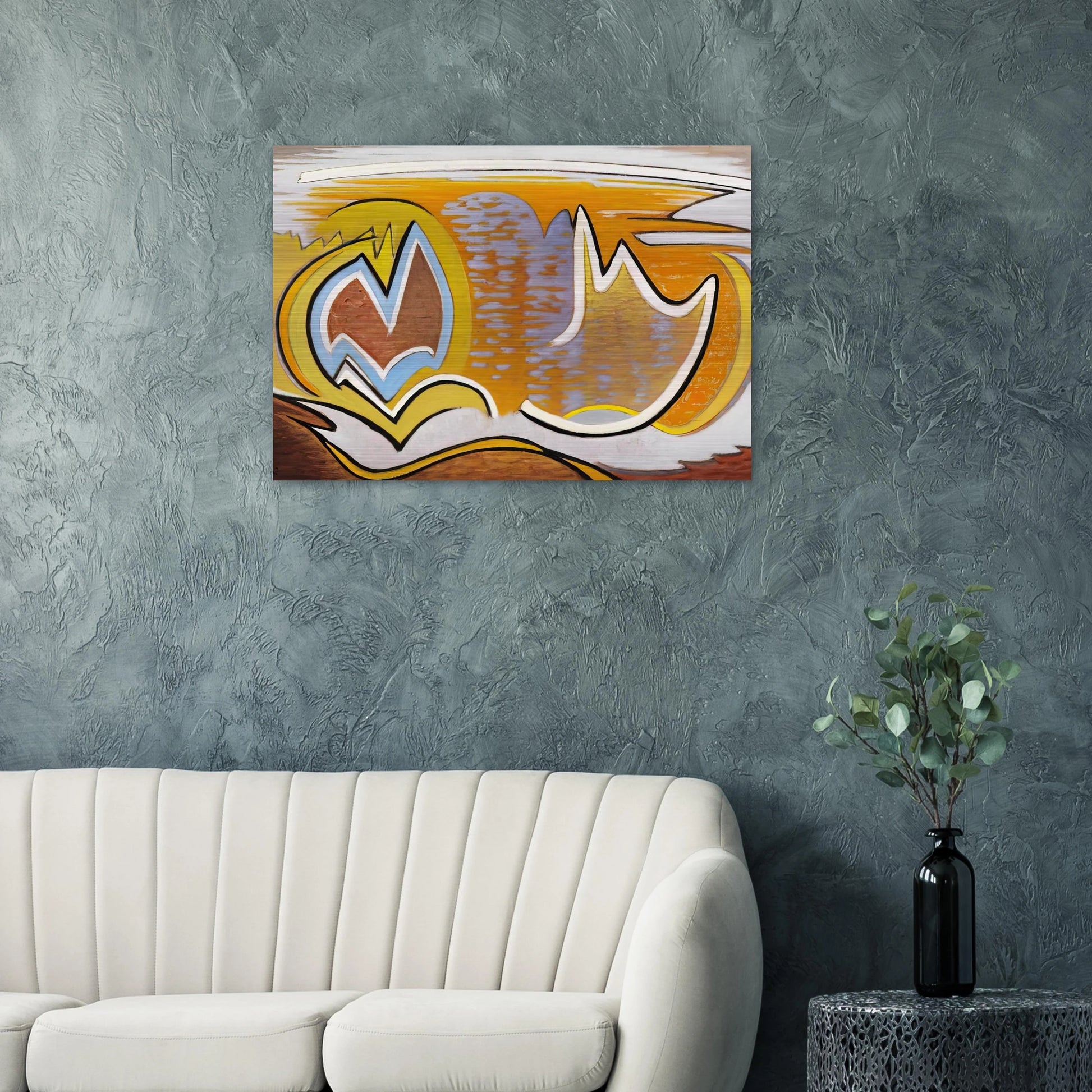 Abstract - Abstract Art - Lawren Harris Brushed Aluminum Print - 70x100 cm / 28x40 inches | Lawren Harris Aluminum Print | Lawren Harris Prints