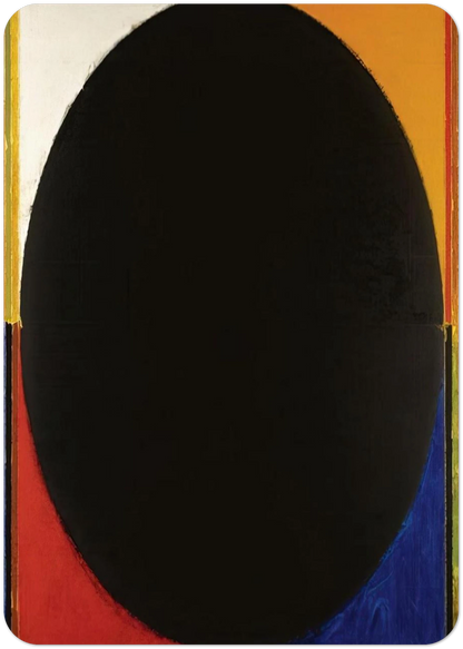 Bindu - 1985 By S. H. Raza Pack of 10 Post Cards | S. H. Raza Post Cards | A6 (10.5 x 14.8 cm) - 4.1 x 5.8 inches