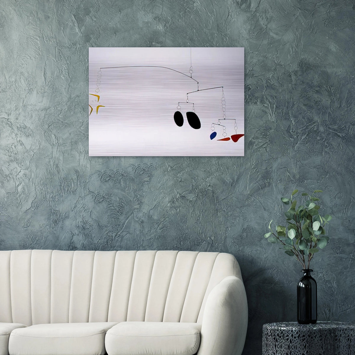 BOOMERANGS 1941 - Alexander Calder Brushed Aluminum Print - 70x100 cm / 28x40 inches | Alexander Calder Aluminum Print | Alexander Calder Prints