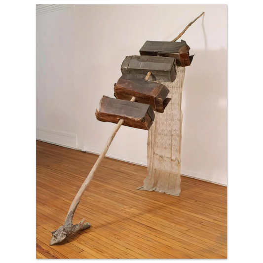Robert Rauschenberg - UNTITLED VENETIAN 1973  75x100 cm / 30x40inches Fine Art Poster